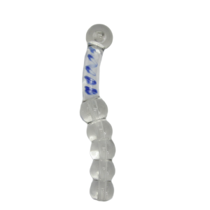 3cm Beaded Glass Stimulation Plug