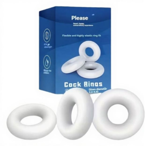 Set of 3 Ruyi King Kong Rings for Men – Premium Couples Intimacy Enhancers