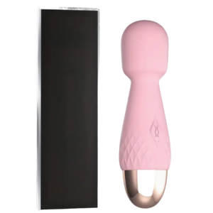 Mini AV Vibrating Massager - Dusty Pink